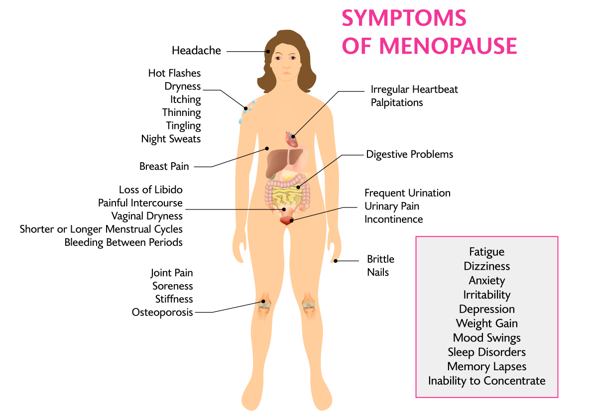 Common Symptoms of Menopause 