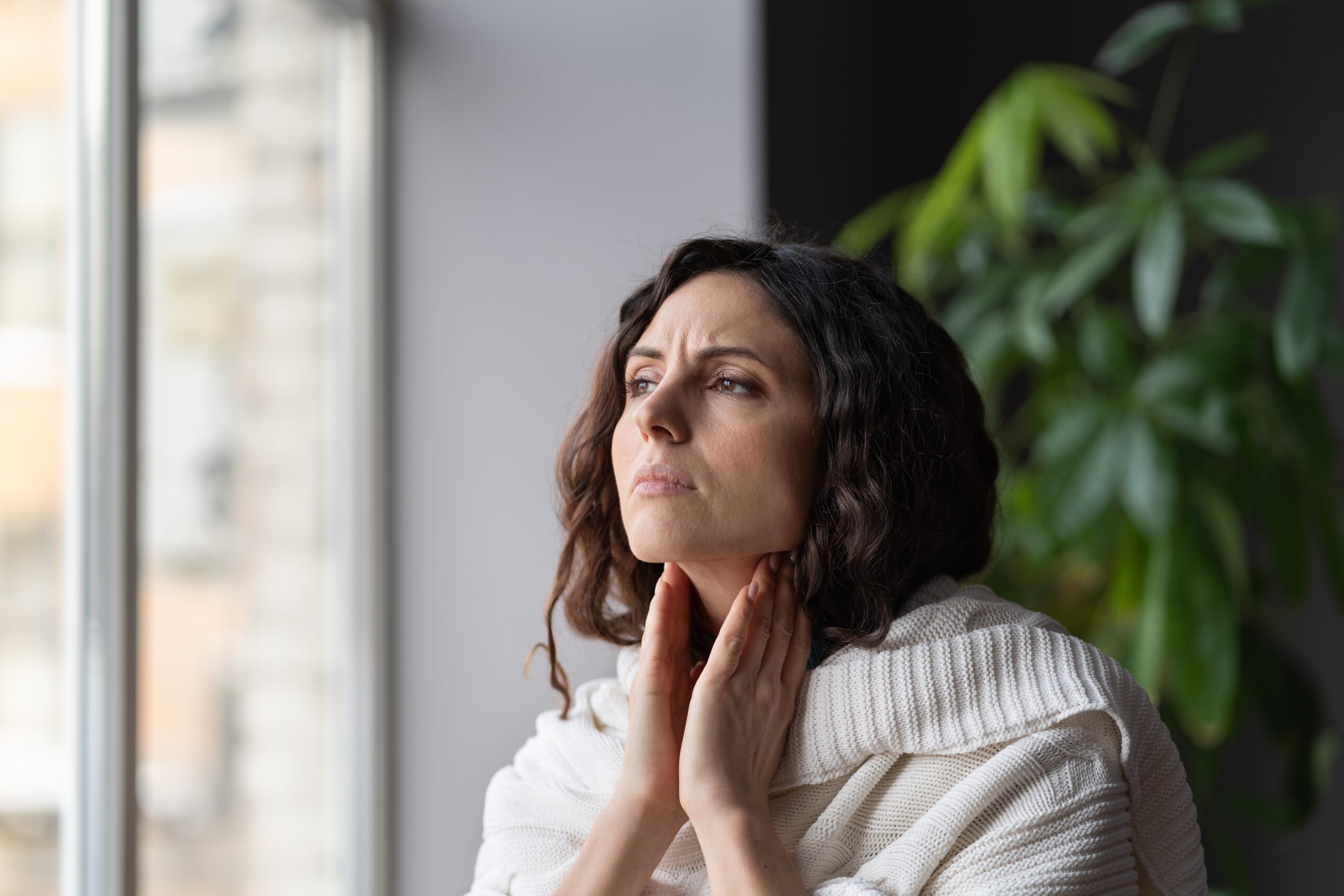 Concerned Woman